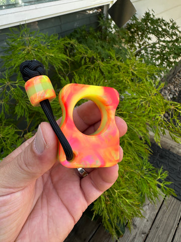 Radioactive uv popsicle